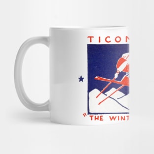 1940 Ticonderoga, The Winter Playground Mug